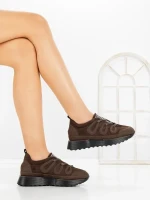 Sneakers Dama 5H71 BROWN | MEI