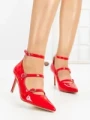 Pantofi Stiletto 77-548 RED | CM