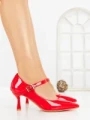 Pantofi Stiletto 77-545 RED | CM