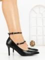 Pantofi Stiletto 77-550 BLACK | CM