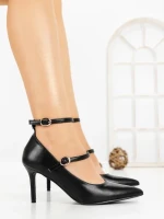 Pantofi Stiletto 77-550 BLACK | CM