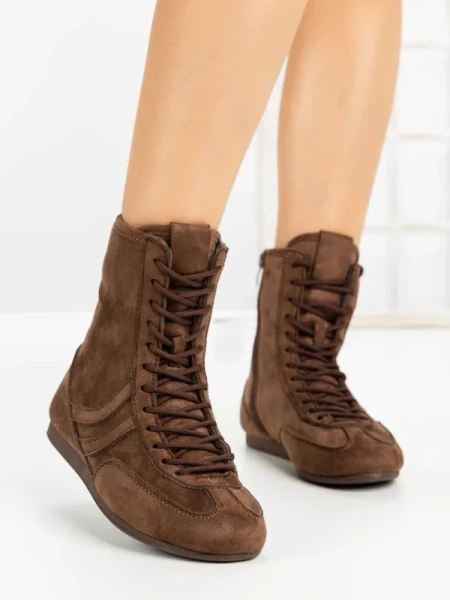 Ghete de primavara-toamna 6518 BROWN | CM