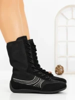 Ghete de primavara-toamna 6519 BLACK | CM