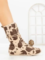 Ghete Dama 6517 COW-BEIGE | CM