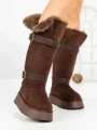 Cizme Dama 5WL79 BROWN | MEI