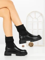 Ghete Dama FB-901 BLACK | VIVIRICH
