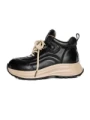 Pantofi Sport Dama din piele naturala 10780 BLACK | ADVANCER