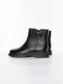 Ghete Dama din piele naturala 8791 BLACK | ADVANCER