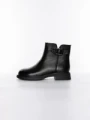 Ghete Dama din piele naturala 8791 BLACK | ADVANCER