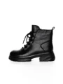 Ghete Dama din piele naturala 8696 BLACK | ADVANCER