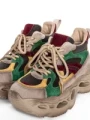 Pantofi Sport Dama din piele naturala HY6398 BROWN-WINE | ADVANCER