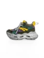 Pantofi Sport Dama din piele naturala HY6398 DARK GREEN-YELLOW | ADVANCER