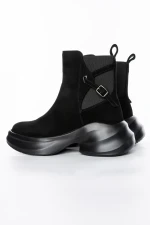 Ghete Dama din piele naturala 23-2643-3 BLACK | ADVANCER