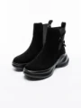 Ghete Dama din piele naturala 23-2643-3 BLACK | ADVANCER