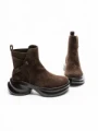 Ghete Dama din piele naturala 23-2643-3 COFFEE | ADVANCER