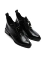 Ghete Dama din piele naturala 23-1987-1 BLACK | ADVANCER
