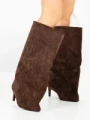 Cizme Dama cu Toc C-394 BROWN | STEPHAN