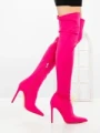 Cizme Dama cu Toc C-289 FUCHSIA | STEPHAN