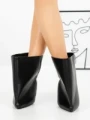 Botine cu Toc Subtire 52270 BLACK | GALLEVANI