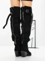Cizme Dama cu Toc 52259 BLACK | GALLEVANI