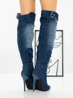 Cizme Dama cu Toc 1657 BLUE | SEASOND