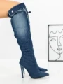 Cizme Dama cu Toc 1657 BLUE | SEASOND