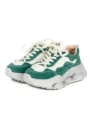 Pantofi Sport Dama din piele naturala S5352 GREEN | FRANCO GERARDO