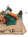 Pantofi Sport Dama din piele naturala H36839 BROWN-ORANGE | ADVANCER