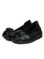 Pantofi Casual Dama din piele naturala F198 BLACK | FORMAZIONE