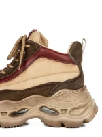 Pantofi Sport Dama din piele naturala HY6316 WINE | ADVANCER