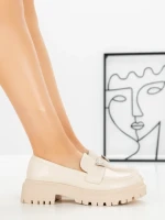 Pantofi Casual Dama 23009 BEIGE | CM