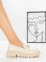 Pantofi Casual Dama 23009 BEIGE | CM