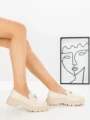 Pantofi Casual Dama 23009 BEIGE | CM