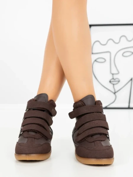 Ghete de primavara-toamna KX011-F BROWN | CM
