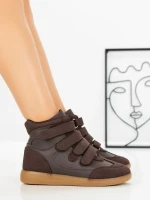 Ghete de primavara-toamna KX011-F BROWN | CM