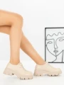 Pantofi Casual Dama 68278 BEIGE | CM