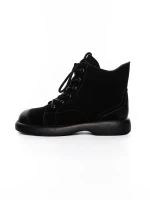 Ghete Dama din piele naturala 16192 BLACK | ADVANCER