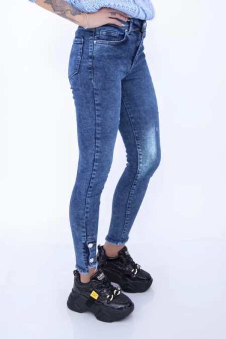 Damskie jeansy 230 Niebieski | Fashion