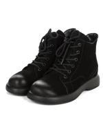 Damskie buty ze skóry naturalnej 16192 Czarny | Advancer