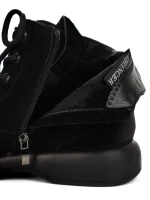 Damskie buty ze skóry naturalnej 16192 Czarny | Advancer