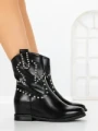 Ghete Dama cu Platforma C-157 BLACK | STEPHAN