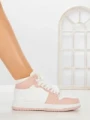 Sneakers Dama F005-5 WHITE-PINK | COSTA SOL