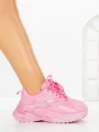 Pantofi Sport Dama cu Platforma 1W-N20 FUCHSIA | GALLEVANI