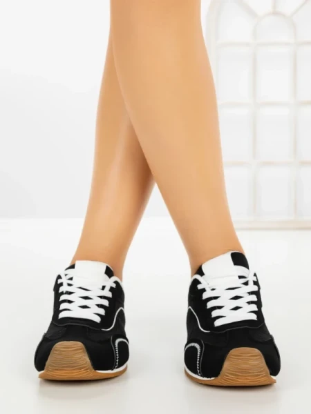 Pantofi Sport Dama BO-197 BLACK | GALLEVANI