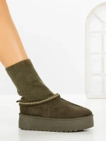 Ghete Dama 6491 GREEN | TANIA