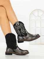Ghete Dama 7925 BLACK | SEASOND