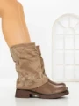 Ghete Dama 5843 KHAKI | SEASOND