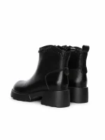 Ghete Dama din piele naturala M5221-2 BLACK | ADVANCER