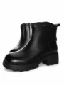 Ghete Dama din piele naturala M5221-2 BLACK | ADVANCER