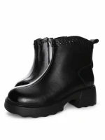 Ghete Dama din piele naturala M5221-2 BLACK | ADVANCER